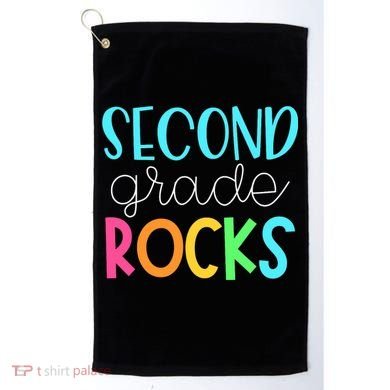 2nd Teacher Team - Second Grade Rocks Golf Towel