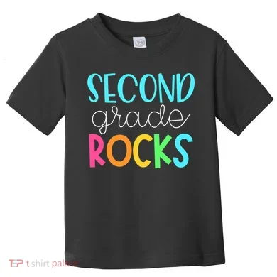 2nd Teacher Team - Second Grade Rocks Toddler T-Shirt