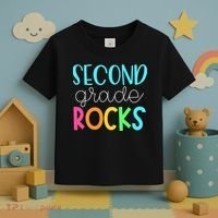 2nd Teacher Team - Second Grade Rocks Toddler T-Shirt thumb 3