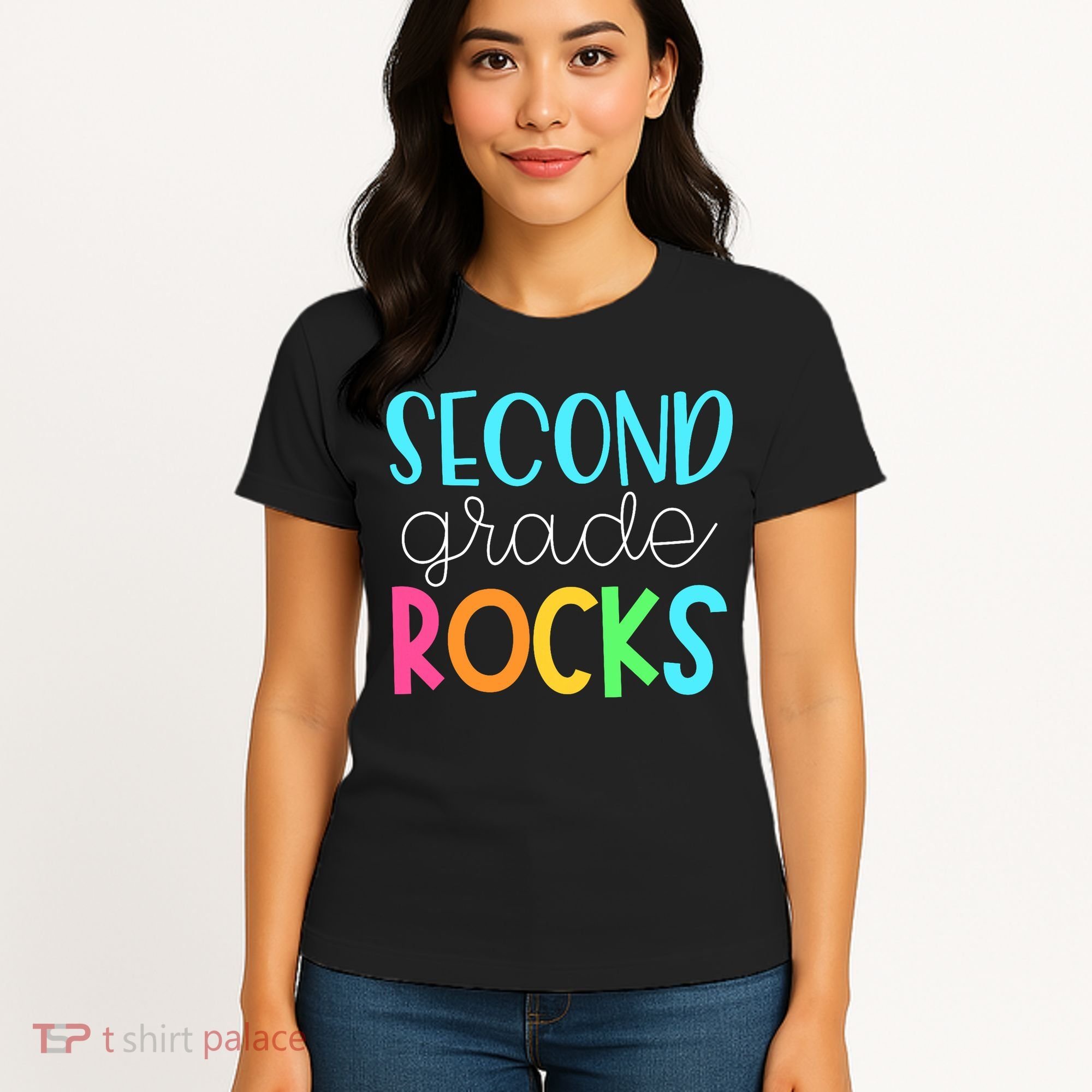 2nd Teacher Team - Second Grade Rocks Women's T-Shirt