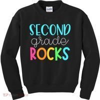 2nd Teacher Team - Second Grade Rocks Kids Sweatshirt thumb 0