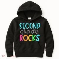 2nd Teacher Team - Second Grade Rocks Kids Hoodie thumb 0