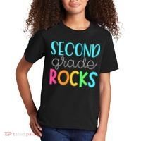 2nd Teacher Team - Second Grade Rocks Kids T-Shirt thumb 2