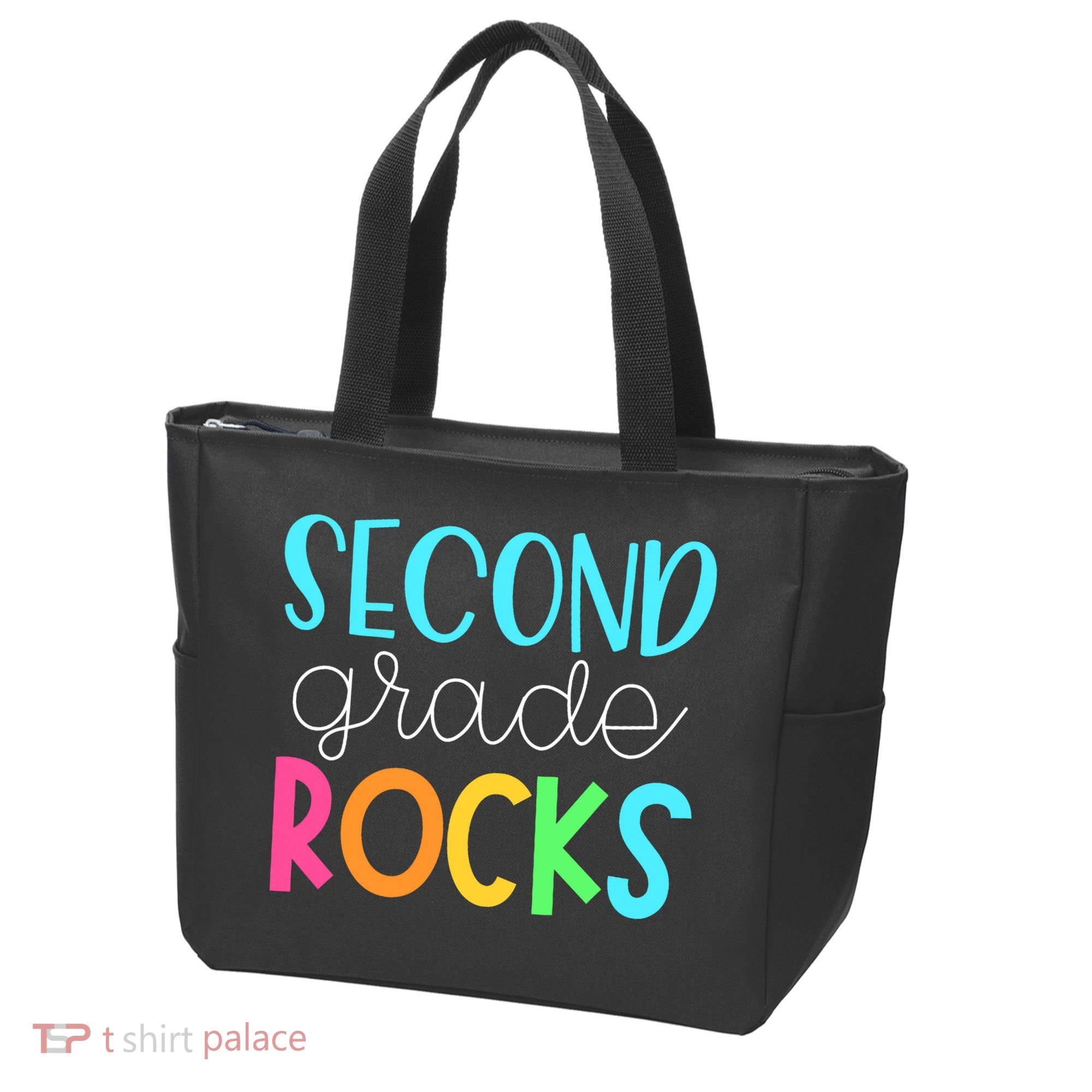 2nd Teacher Team - Second Grade Rocks Tote Bag