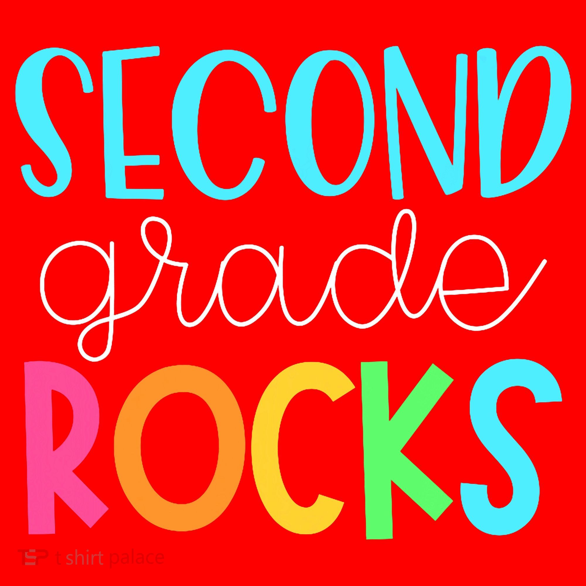 2nd Teacher Team - Second Grade Rocks Santa Hat