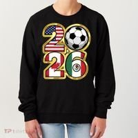  2026 USA Canada Mexico Soccer Cup Women's Sweatshirt thumb 0