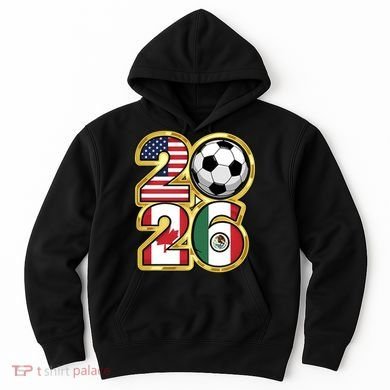  2026 USA Canada Mexico Soccer Cup Hoodie