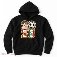  2026 USA Canada Mexico Soccer Cup Hoodie thumb 0