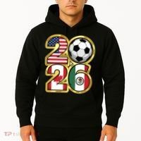  2026 USA Canada Mexico Soccer Cup Hoodie thumb 2