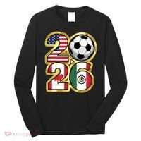  2026 USA Canada Mexico Soccer Cup Long Sleeve Shirt thumb 0