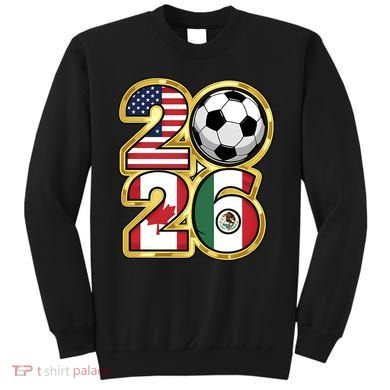  2026 USA Canada Mexico Soccer Cup Sweatshirt