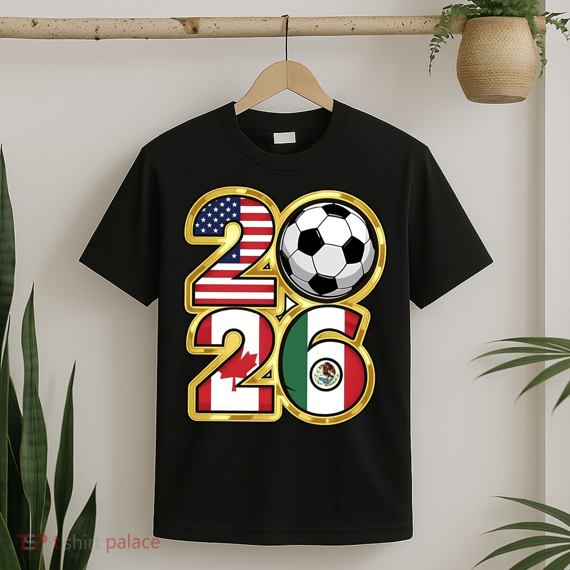  2026 USA Canada Mexico Soccer Cup T-Shirt