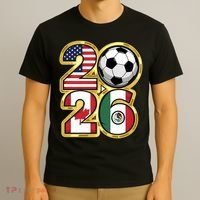  2026 USA Canada Mexico Soccer Cup T-Shirt thumb 3