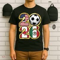  2026 USA Canada Mexico Soccer Cup T-Shirt thumb 6