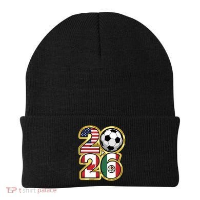  2026 USA Canada Mexico Soccer Cup Beanie