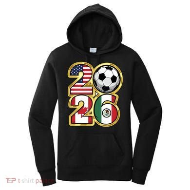  2026 USA Canada Mexico Soccer Cup Women's Hoodie