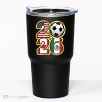  2026 USA Canada Mexico Soccer Cup Tumbler thumb 0