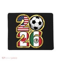  2026 USA Canada Mexico Soccer Cup Mousepad thumb 0