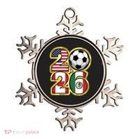  2026 USA Canada Mexico Soccer Cup Ornament thumb 0