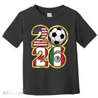  2026 USA Canada Mexico Soccer Cup Toddler T-Shirt thumb 0