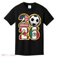  2026 USA Canada Mexico Soccer Cup Kids T-Shirt thumb 0