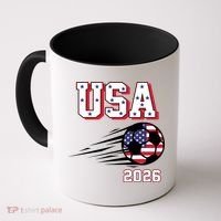 2026 USA North America Soccer Supporters Fans Coffee Mug thumb 0