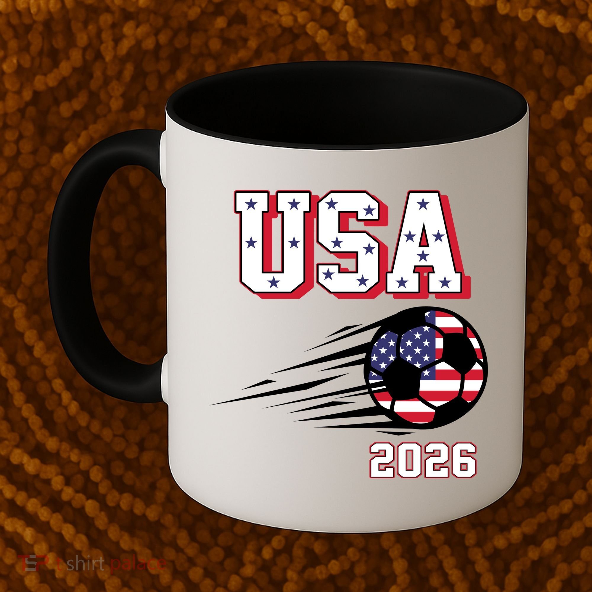 2026 USA North America Soccer Supporters Fans Coffee Mug