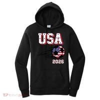 2026 USA North America Soccer Supporters Fans Women's Hoodie thumb 0