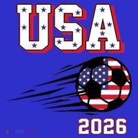 2026 USA North America Soccer Supporters Fans Sweatshirt thumb 3