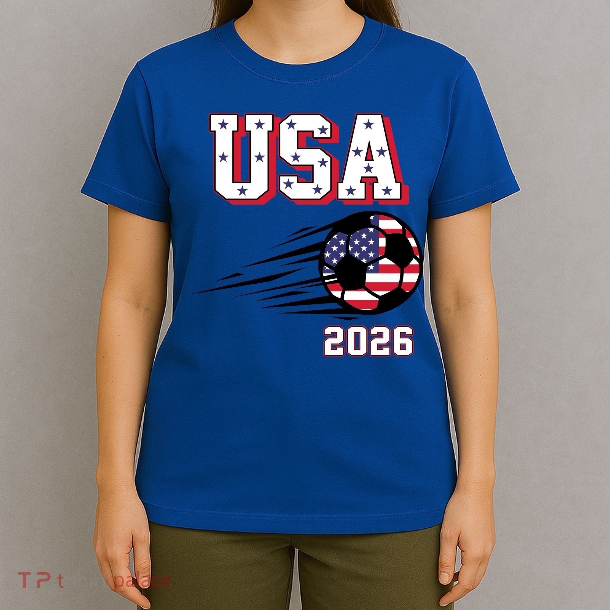 2026 USA North America Soccer Supporters Fans T-Shirt