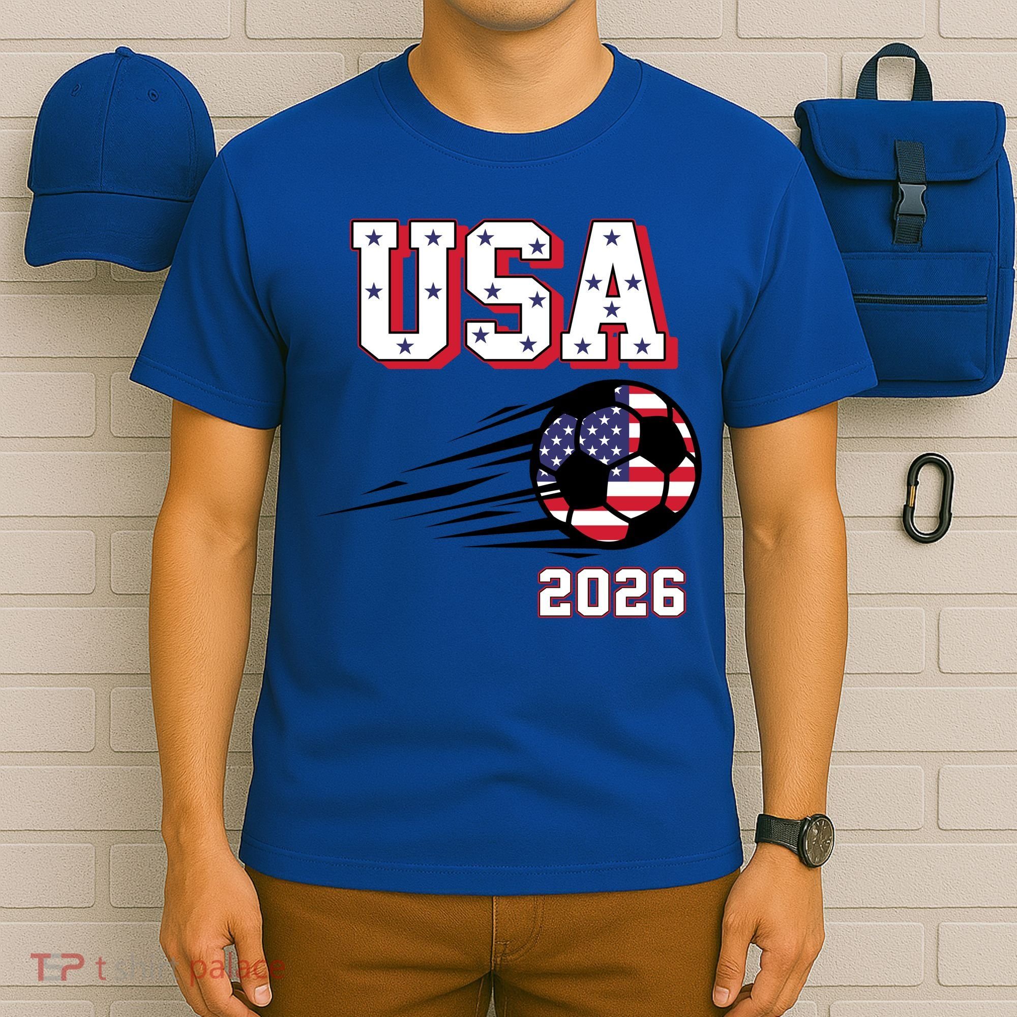 2026 USA North America Soccer Supporters Fans T-Shirt