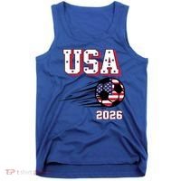 2026 USA North America Soccer Supporters Fans Tank Top thumb 0