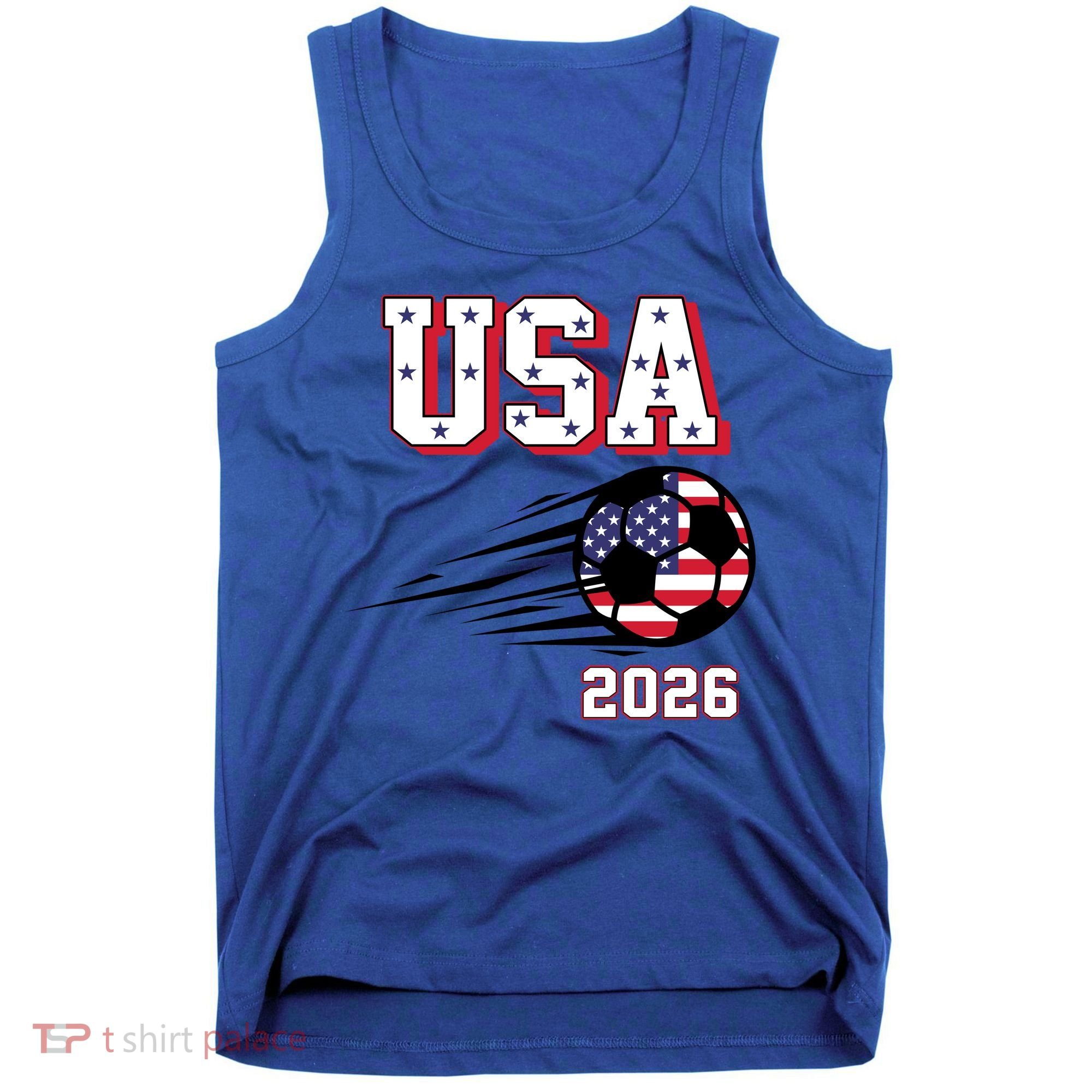 2026 USA North America Soccer Supporters Fans Tank Top