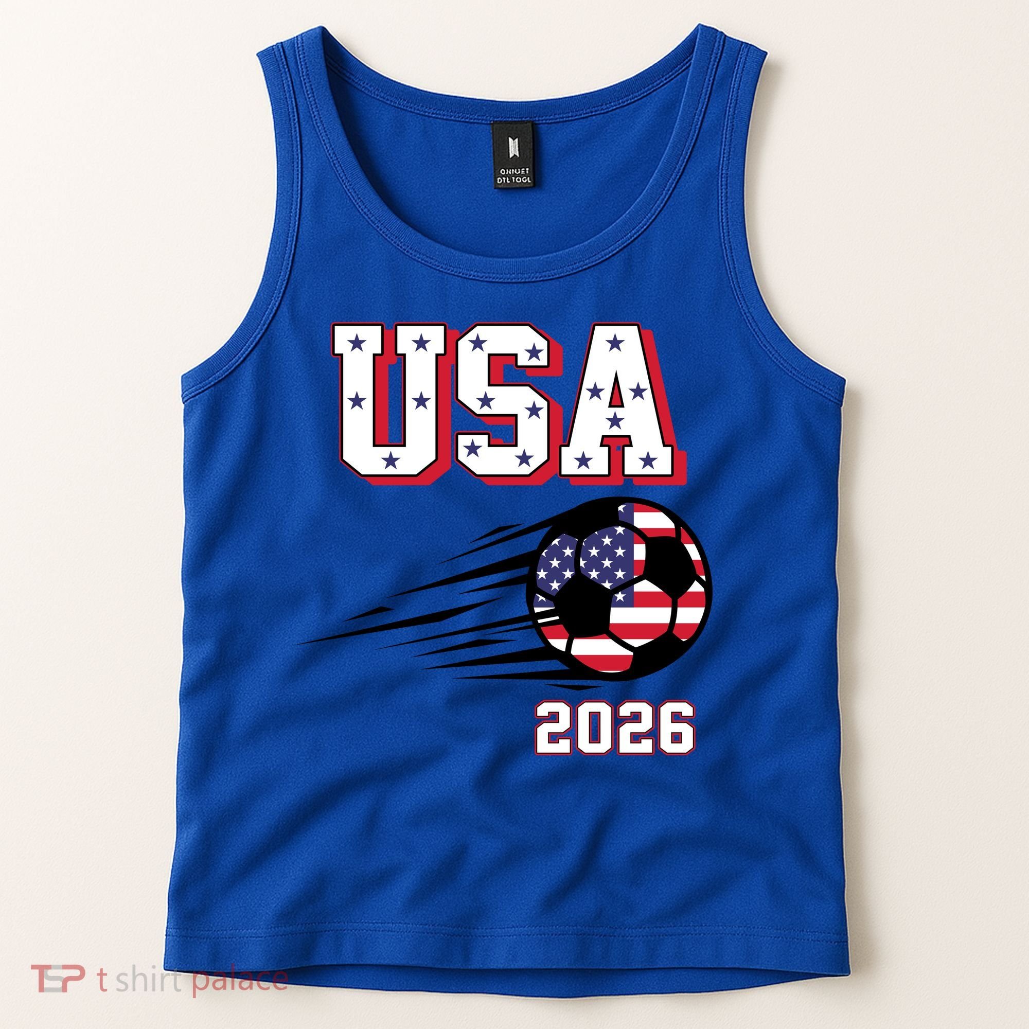 2026 USA North America Soccer Supporters Fans Tank Top