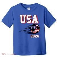 2026 USA North America Soccer Supporters Fans Toddler T-Shirt thumb 0