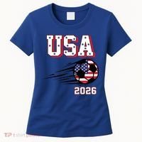 2026 USA North America Soccer Supporters Fans Women's T-Shirt thumb 0