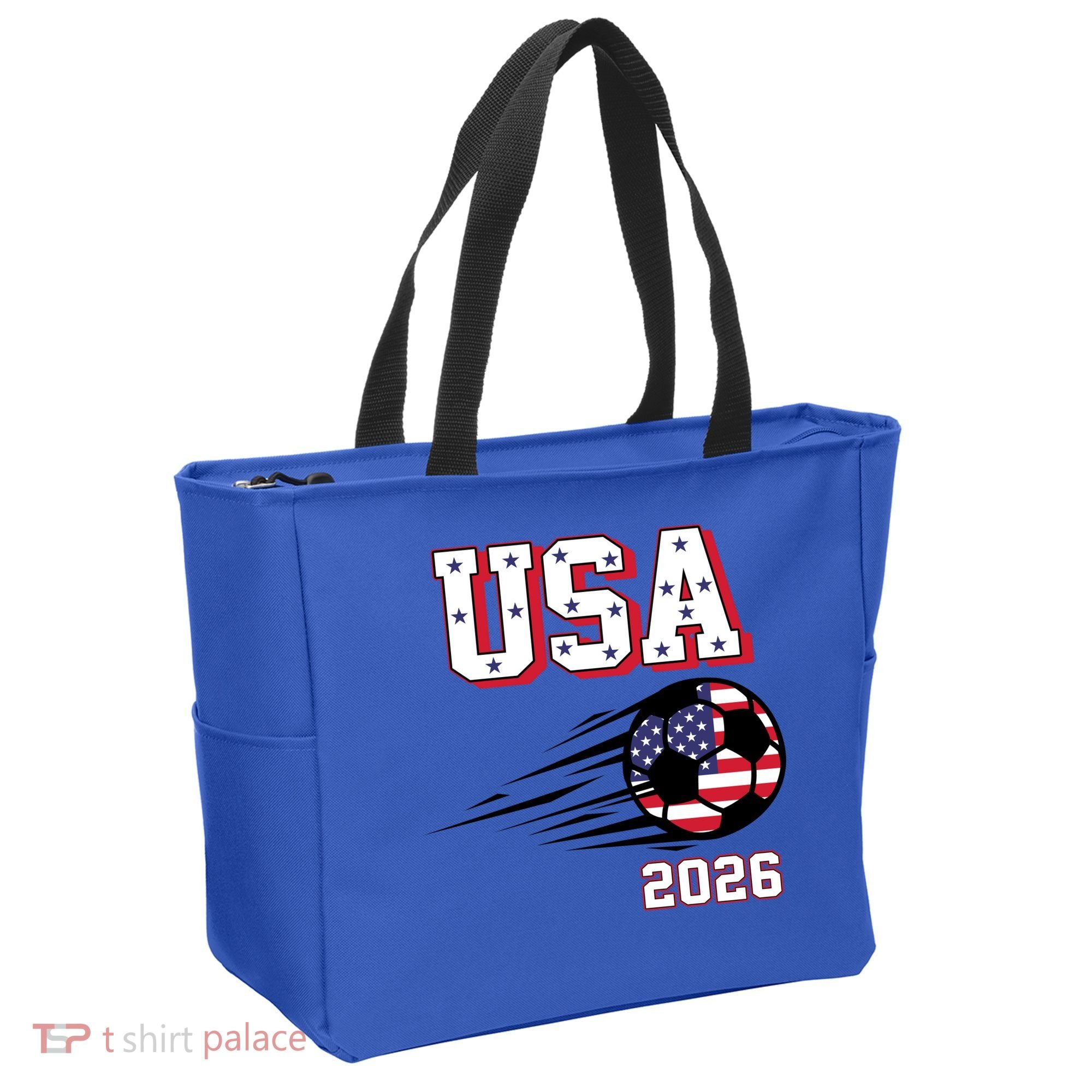 2026 USA North America Soccer Supporters Fans Tote Bag