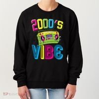 2000S Vibe Hip Hop Costume Early 2000s Party Nostalgia Gift Women's Sweatshirt thumb 0