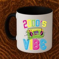 2000S Vibe Hip Hop Costume Early 2000s Party Nostalgia Gift Coffee Mug thumb 2
