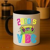 2000S Vibe Hip Hop Costume Early 2000s Party Nostalgia Gift Coffee Mug thumb 4