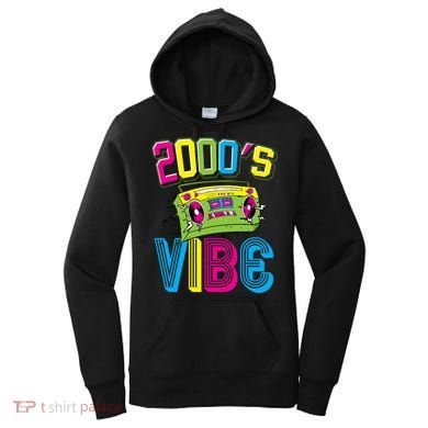 2000S Vibe Hip Hop Costume Early 2000s Party Nostalgia Gift Women's Hoodie