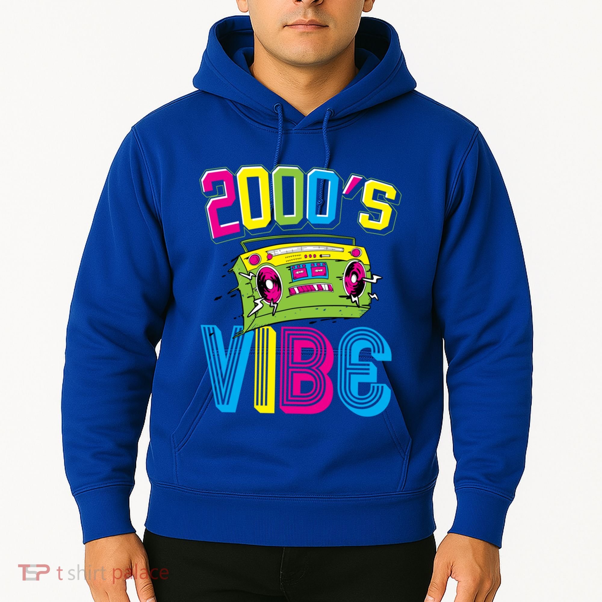 2000S Vibe Hip Hop Costume Early 2000s Party Nostalgia Gift Hoodie