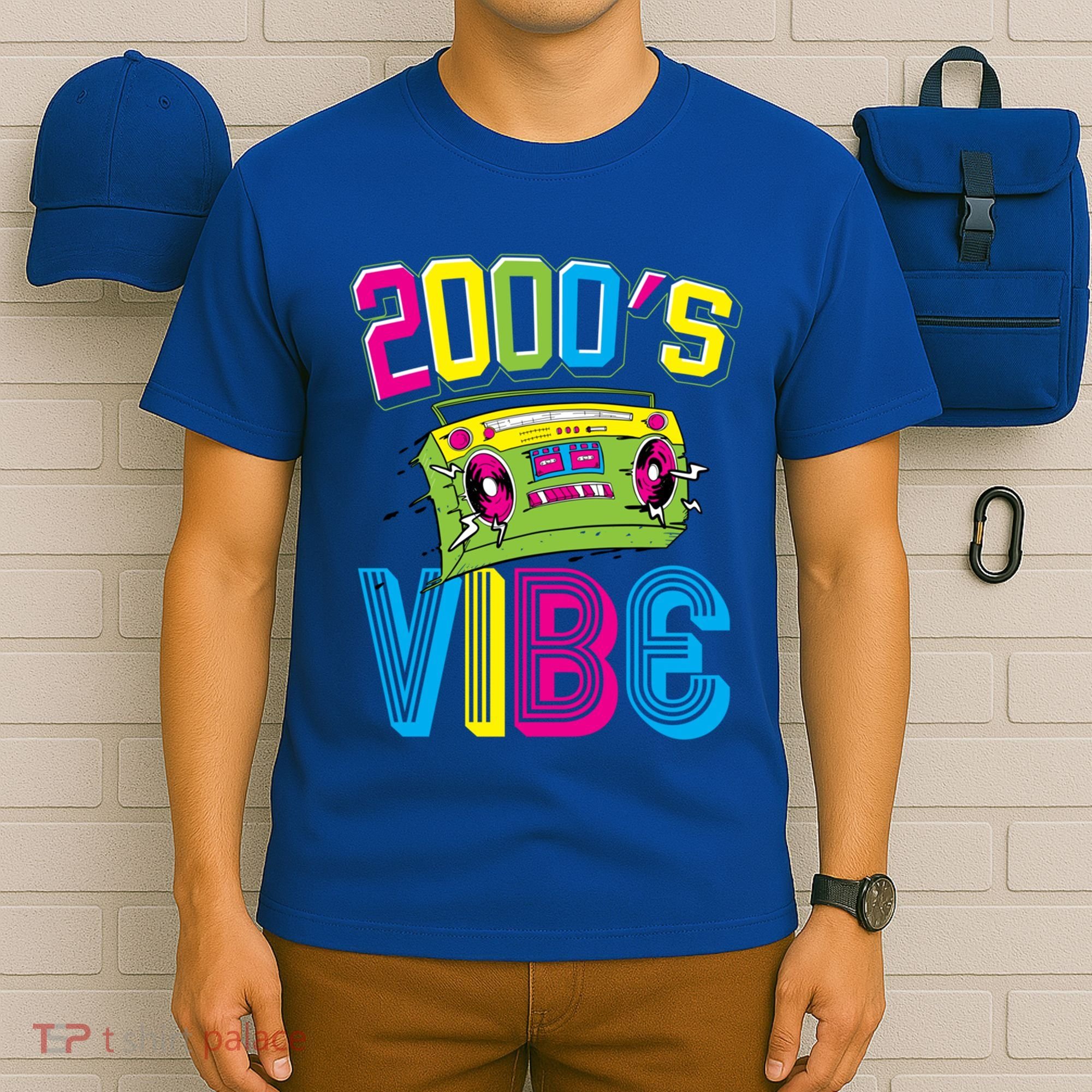 2000S Vibe Hip Hop Costume Early 2000s Party Nostalgia Gift T-Shirt