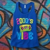 2000S Vibe Hip Hop Costume Early 2000s Party Nostalgia Gift Women's Tank Top thumb 3