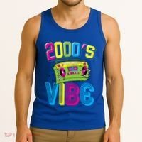 2000S Vibe Hip Hop Costume Early 2000s Party Nostalgia Gift Tank Top thumb 3