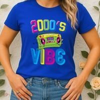 2000S Vibe Hip Hop Costume Early 2000s Party Nostalgia Gift Women's T-Shirt thumb 2