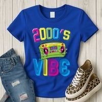 2000S Vibe Hip Hop Costume Early 2000s Party Nostalgia Gift Women's T-Shirt thumb 3