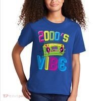 2000S Vibe Hip Hop Costume Early 2000s Party Nostalgia Gift Kids T-Shirt thumb 2