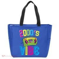 2000S Vibe Hip Hop Costume Early 2000s Party Nostalgia Gift Tote Bag thumb 0