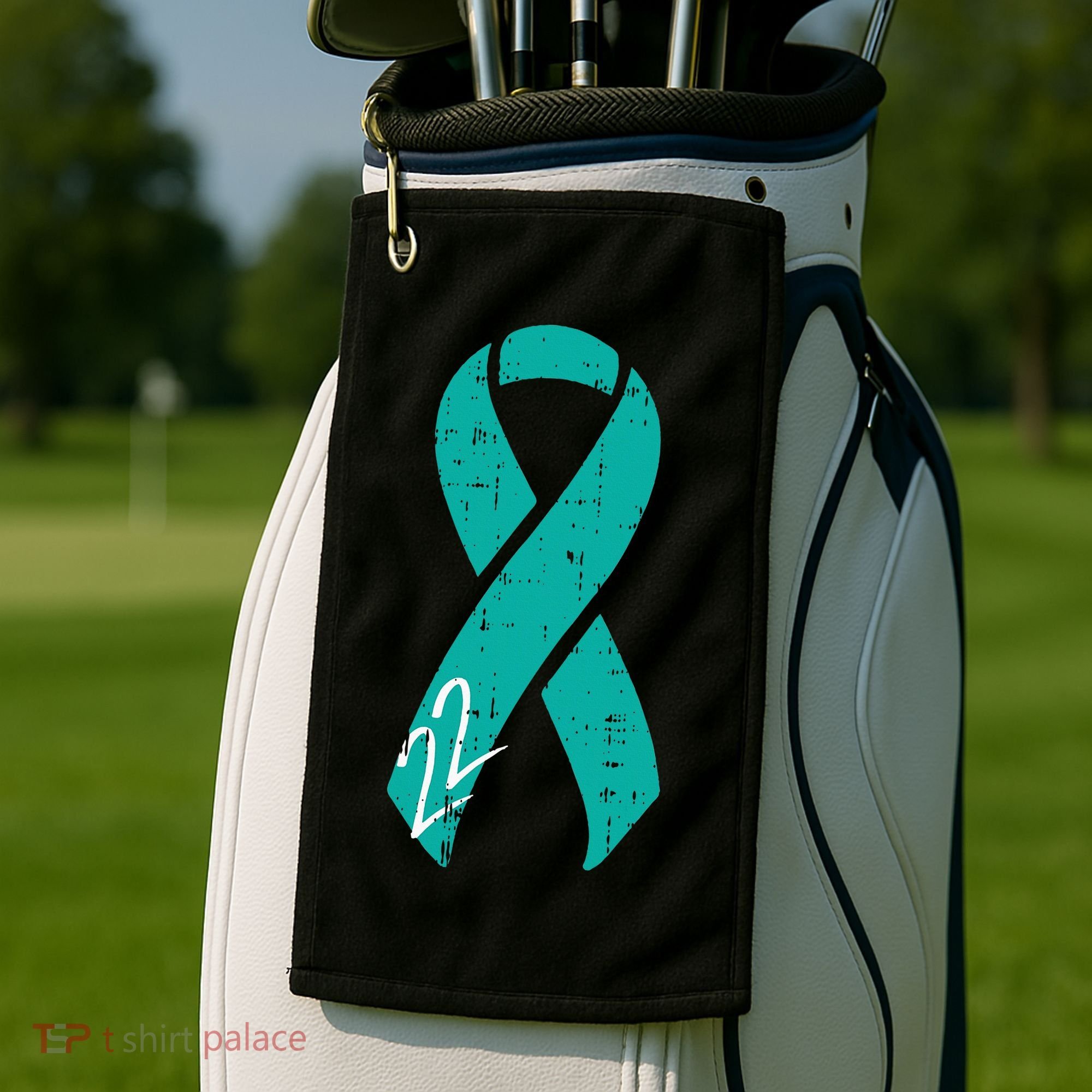 22 Veteran Suicide Prevention Ptsd Awareness Patriotic Gifts Golf Towel